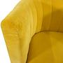 Loafer SC23 armchair velvet yellow 2