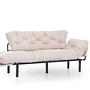 Nitta Triple Schlafsofa 3-Sitzer Creme 6