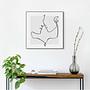 Love Lines Framed Picture Black 2