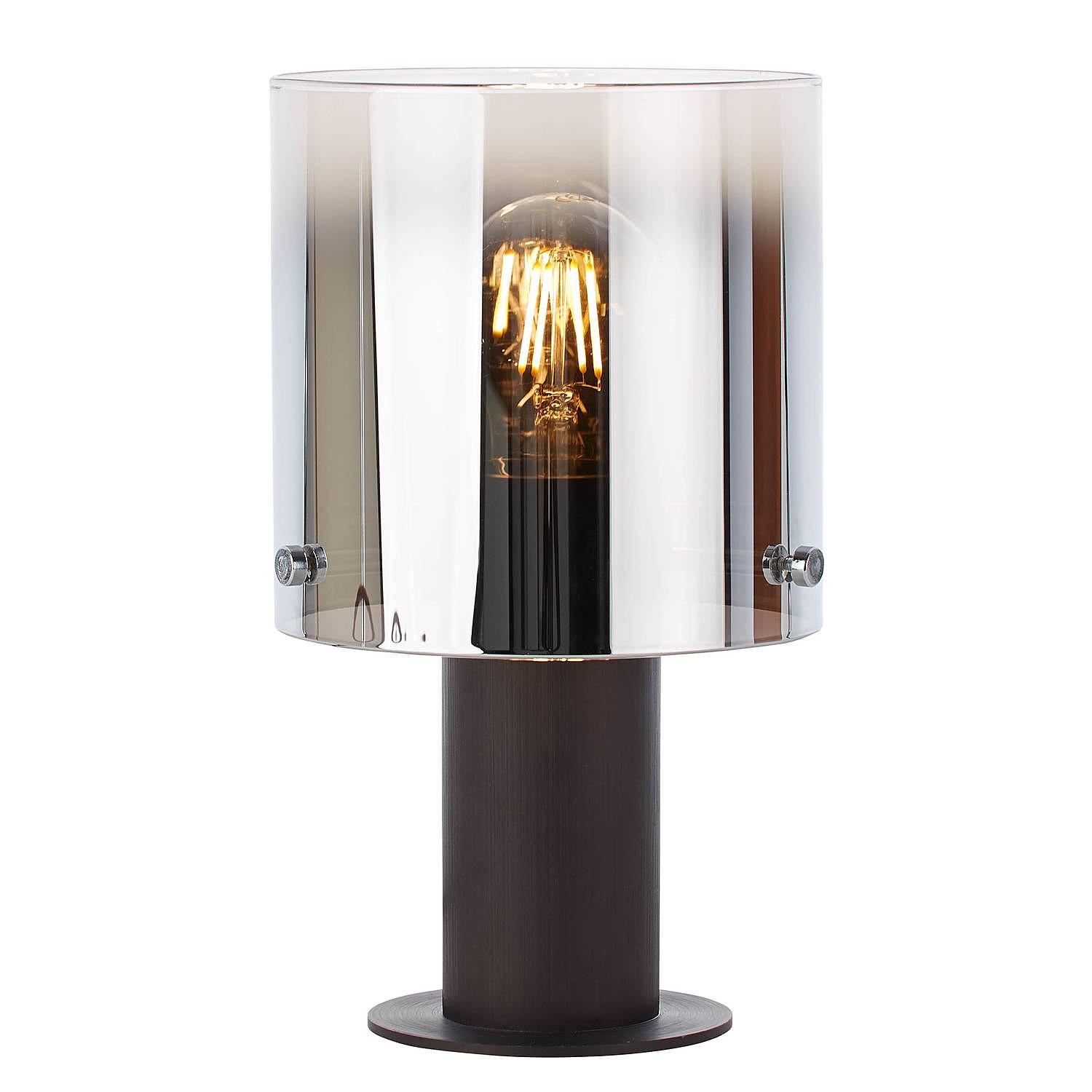 Tischleuchte Beth Spiegelglas Aluminium 1-flammig 0