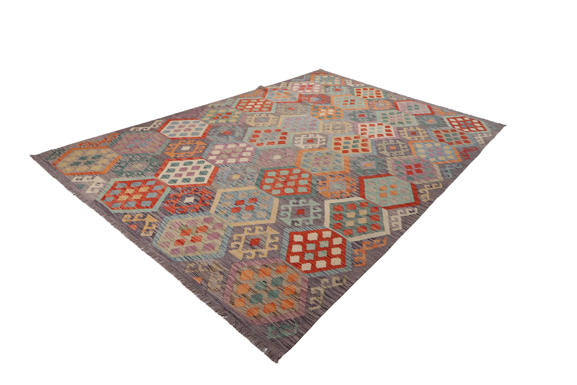 Kilim Hadeel Lana Multicolore 4