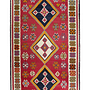 Kilim Gashgai Teppich Rot 0