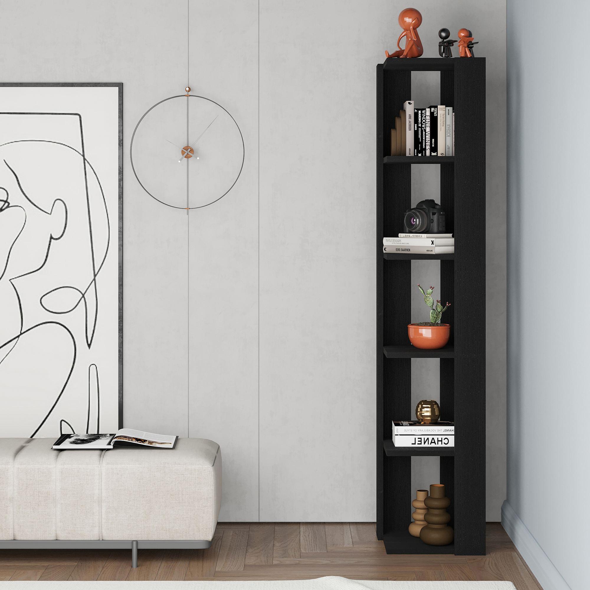 Nati Corner Shelf Black 2