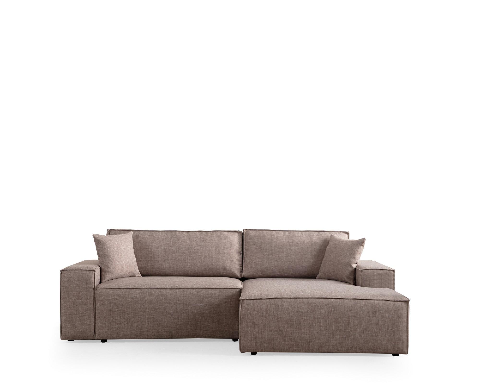 Pƒ±rlo Right Corner Sofa Brown 3