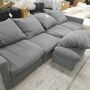 Flayr Sofa Webstoff Schiefergrau 1