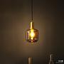 Home Pendant Light 1-Light Smoked Glass Grey 4