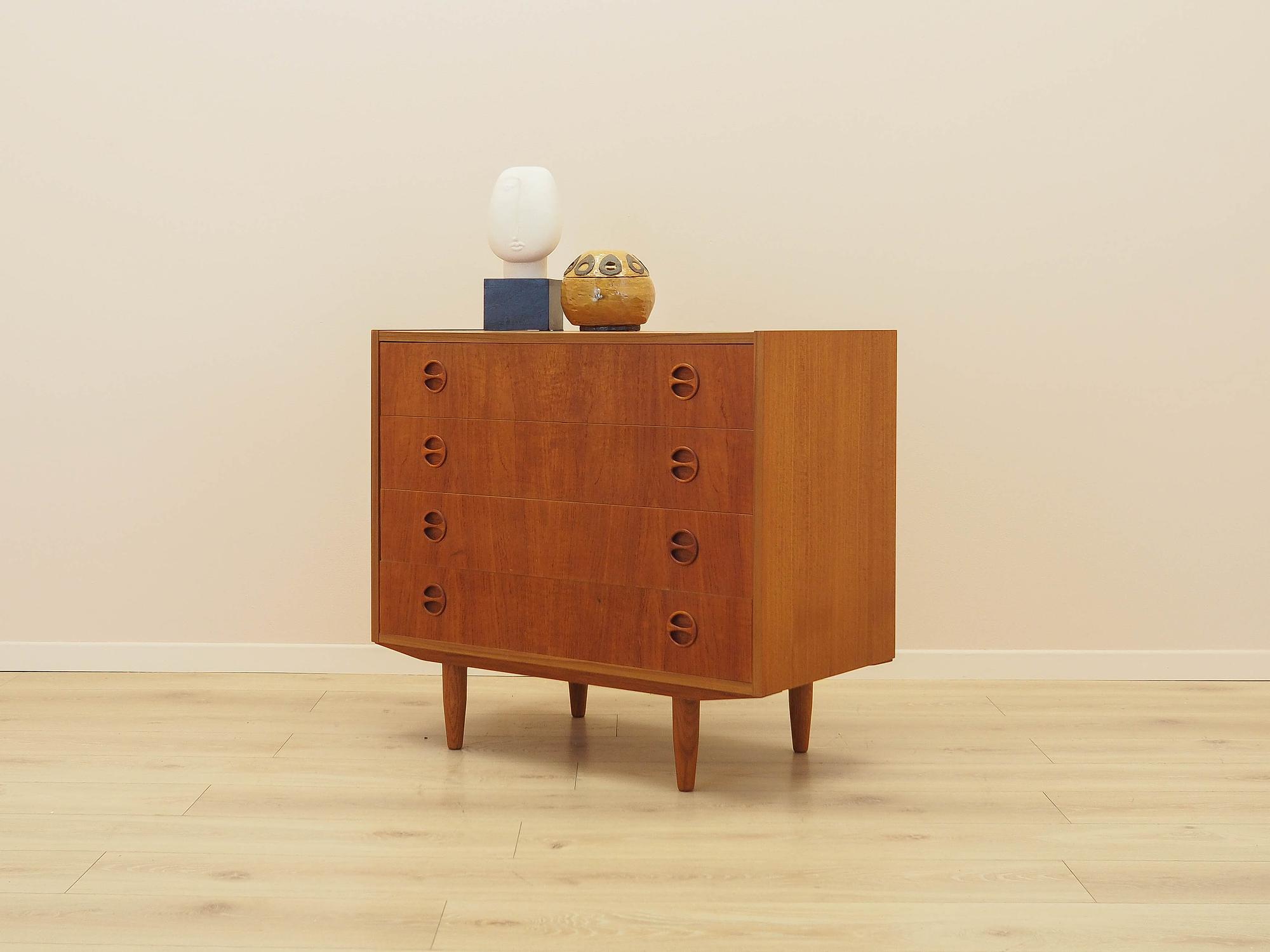 Teak Chest of Drawers 1970s 2