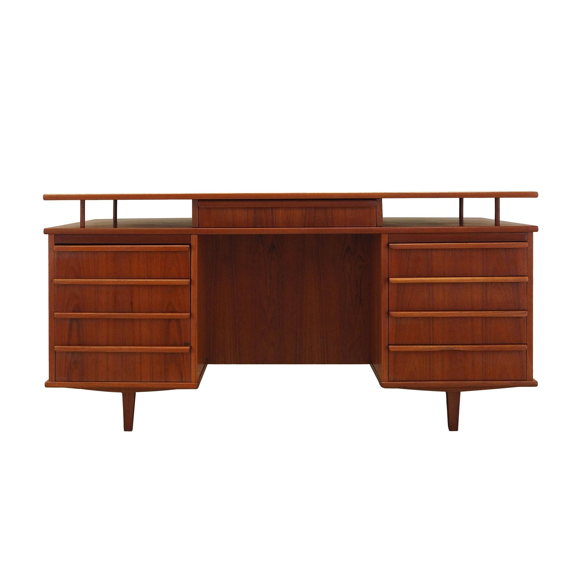 Teaktisch Braun 1970er Jahre 0