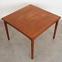 Teak table Brown 1970s 7
