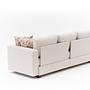 Aly Sofa Bed 3-Seater Cream 9