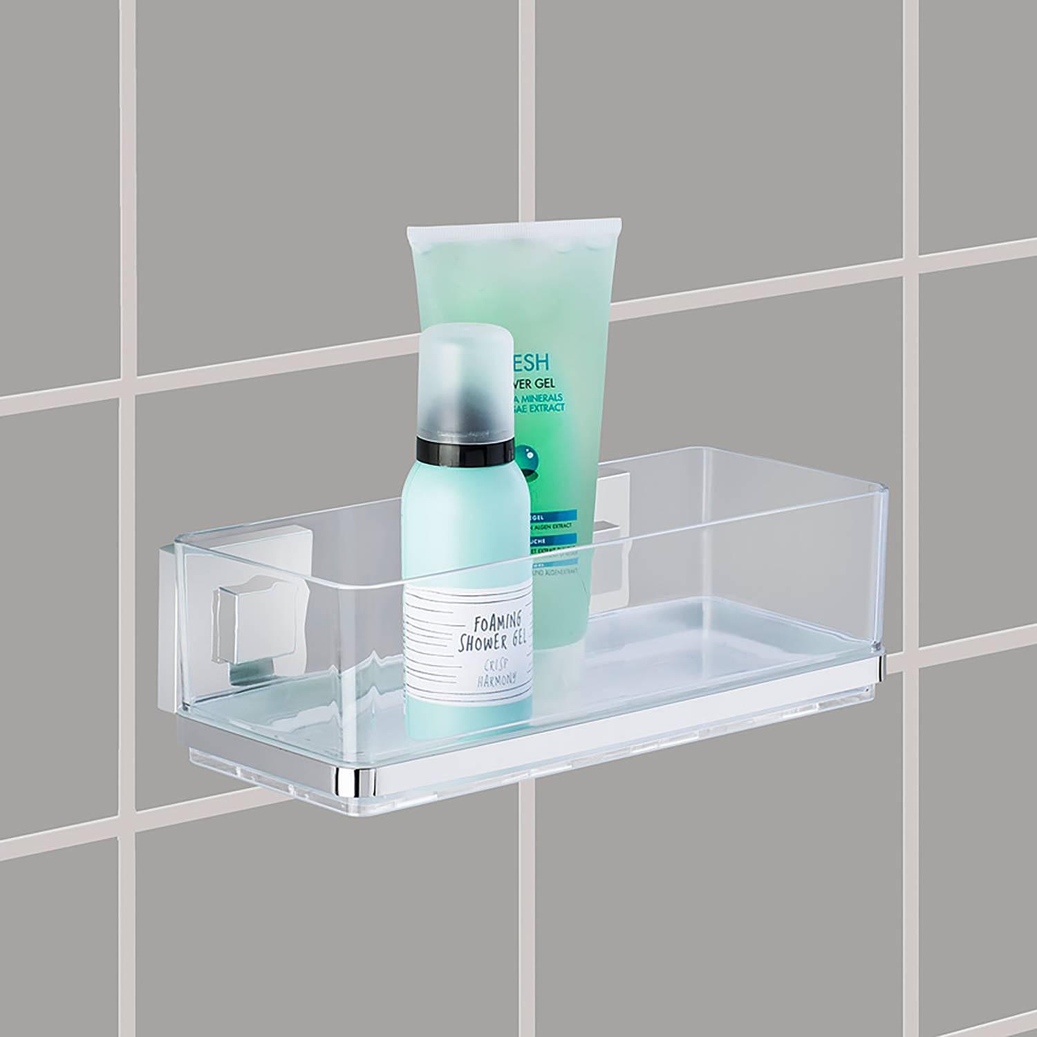 Vacuum-Loc Quadro I Wandablage Edelstahl Rostfrei 2