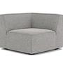 Dane 1-Sitzer Eckmodul Rechts Olena Light Grey 1