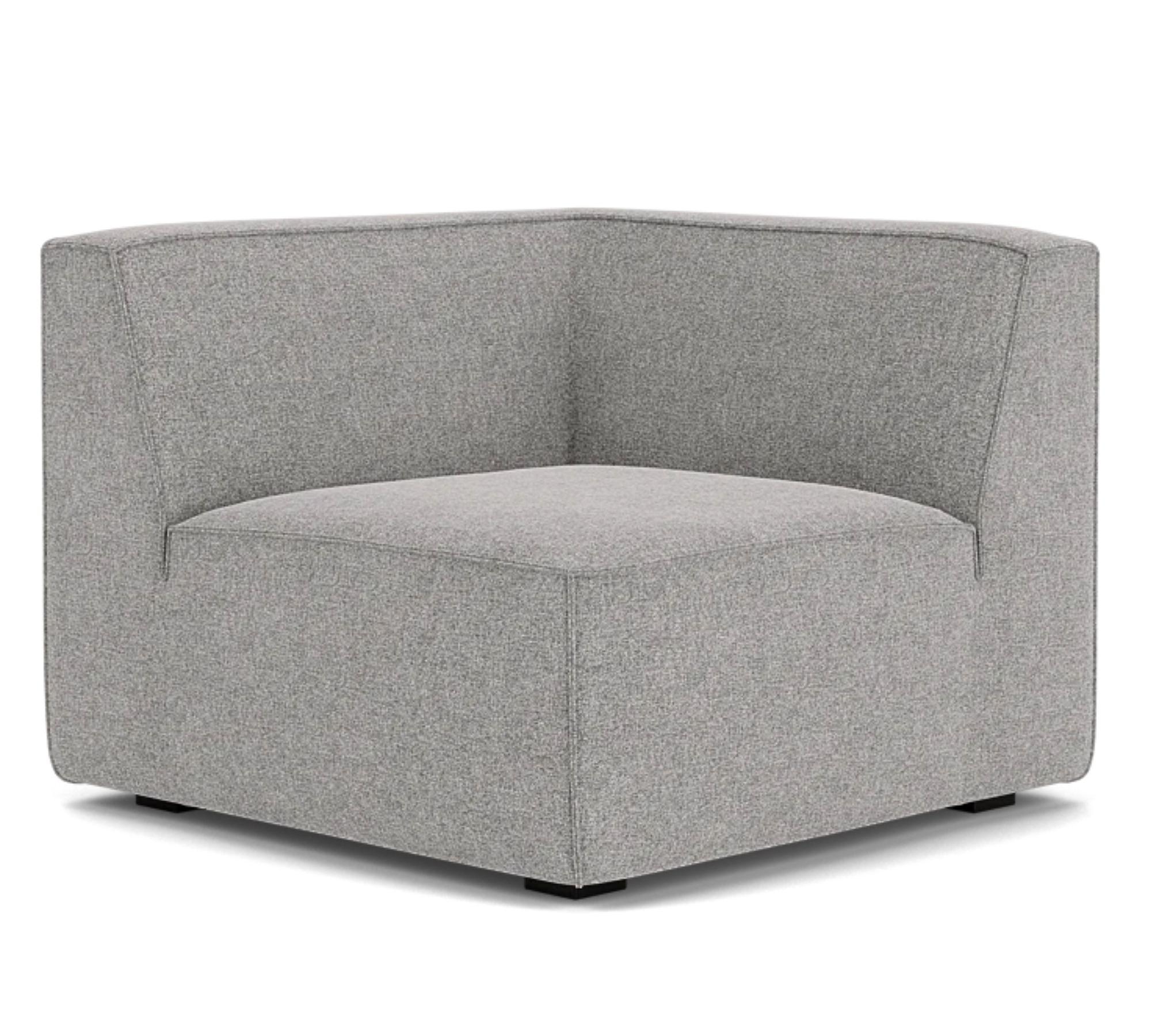 Dane 1-Sitzer Eckmodul Rechts Olena Light Grey 1