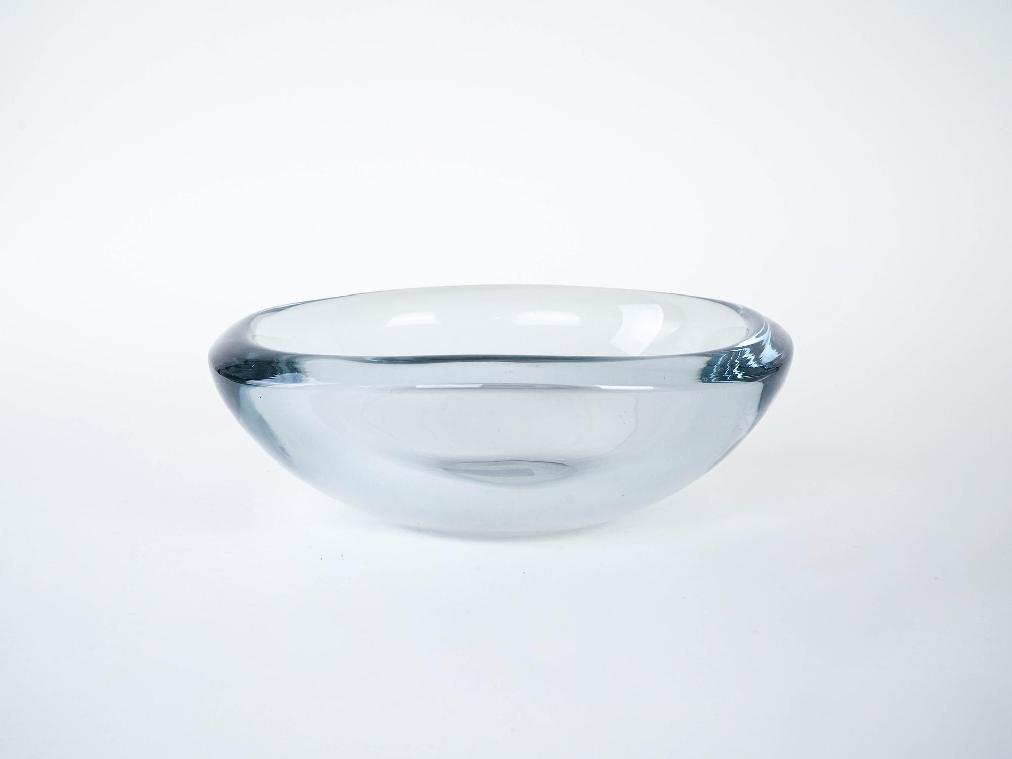 Glass bowl 1960s 1