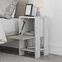 Ema Nightstand White Light Mocha 1