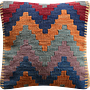 Carpet Pillow Wool Cotton Multicolored 0
