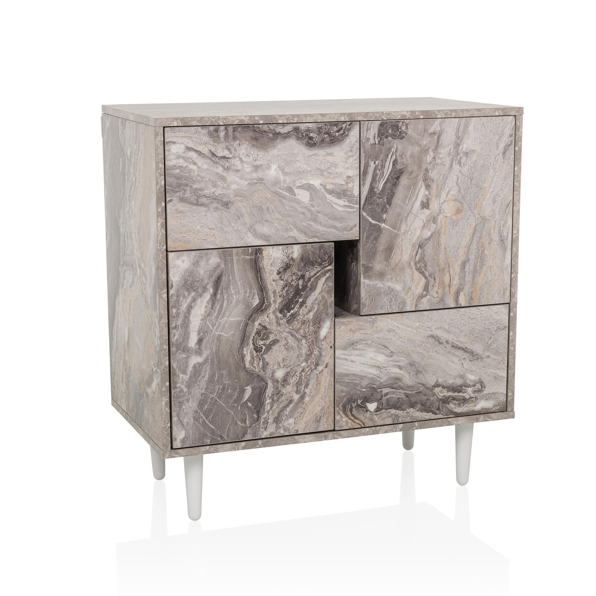 LYKKJA Kommode Grau 0