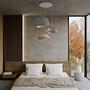 3-Flammig Wabi Sabi Stillforms Pendelleuchte Beton Grau 2