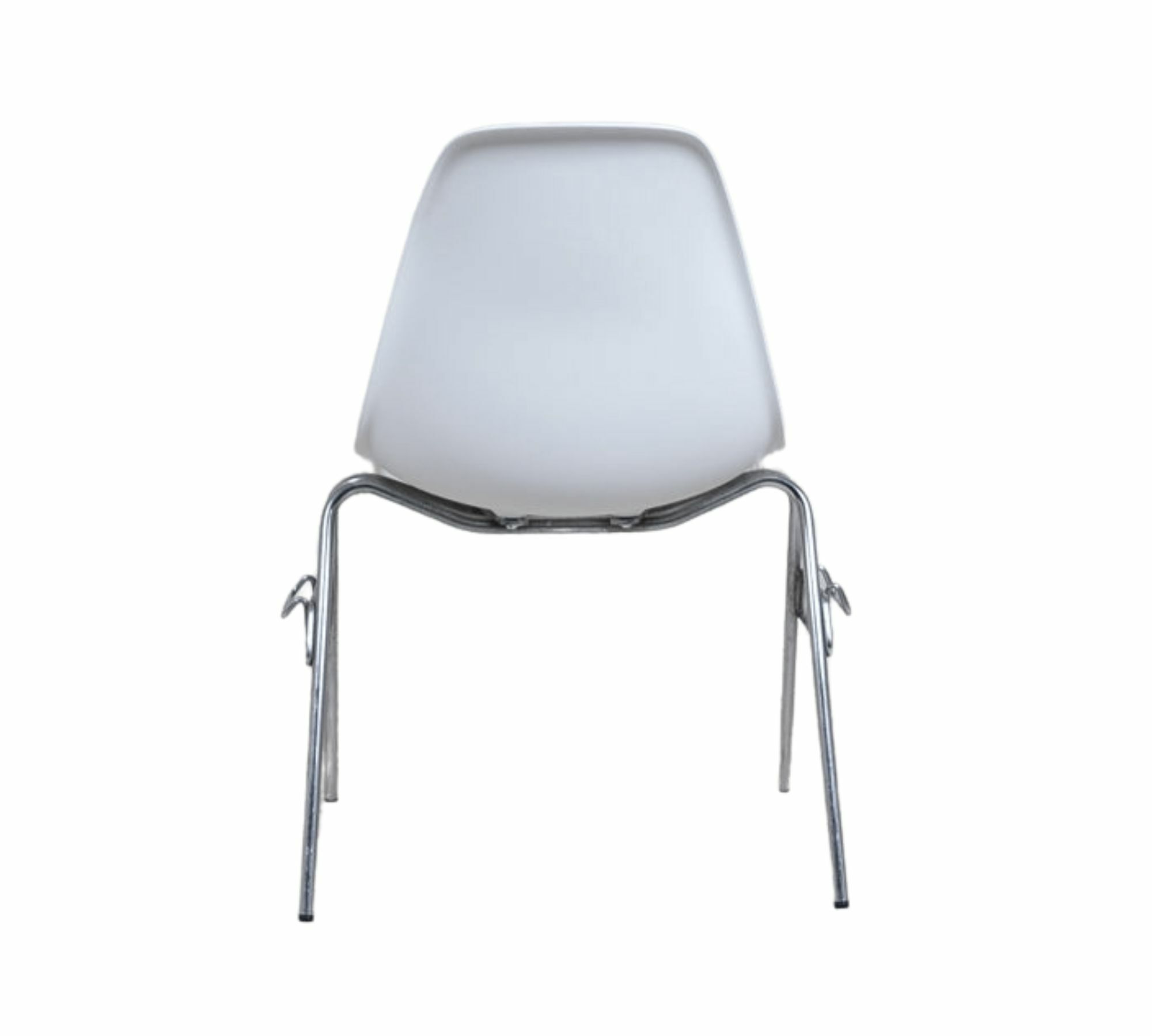 Eames DSS Plastic Side Chair Reinweiß 2