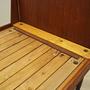 Vintage Bed Teak Wood Brown 1970s 10