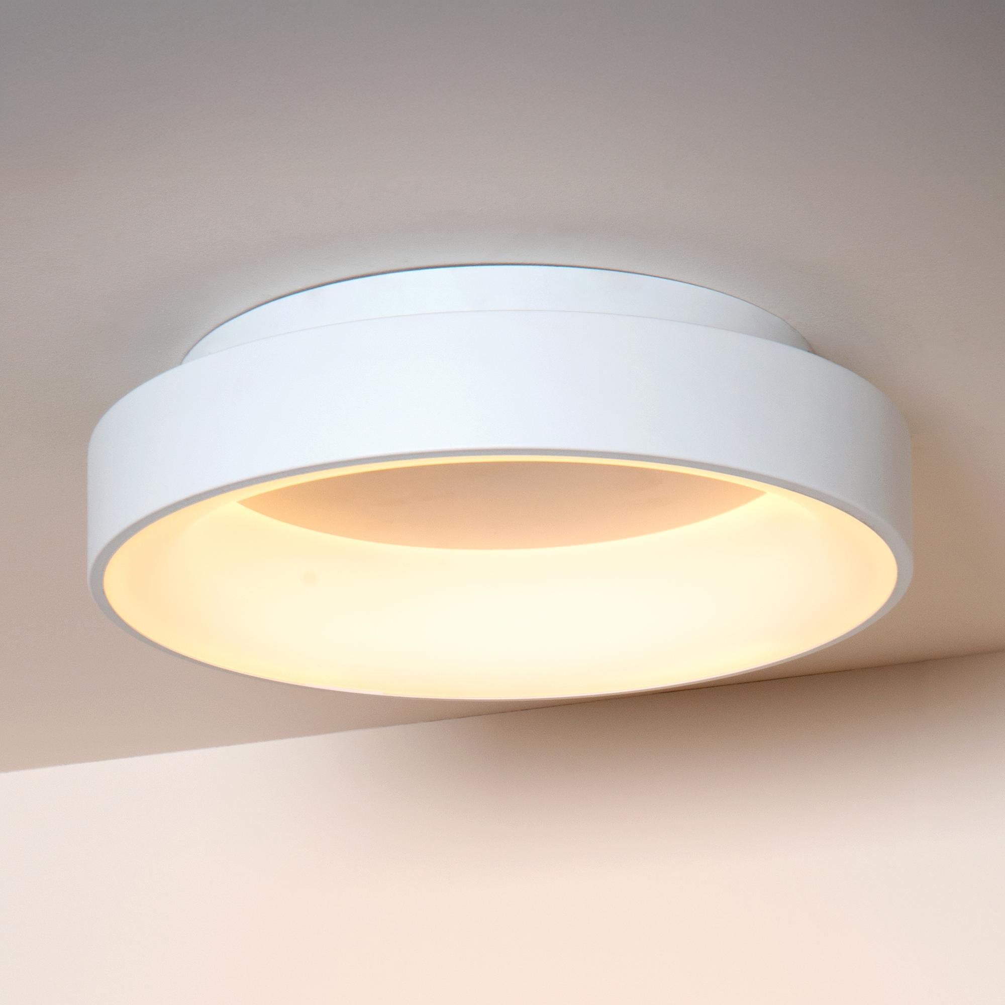 Mirage Ceiling Lamp Iron White 45 cm 1