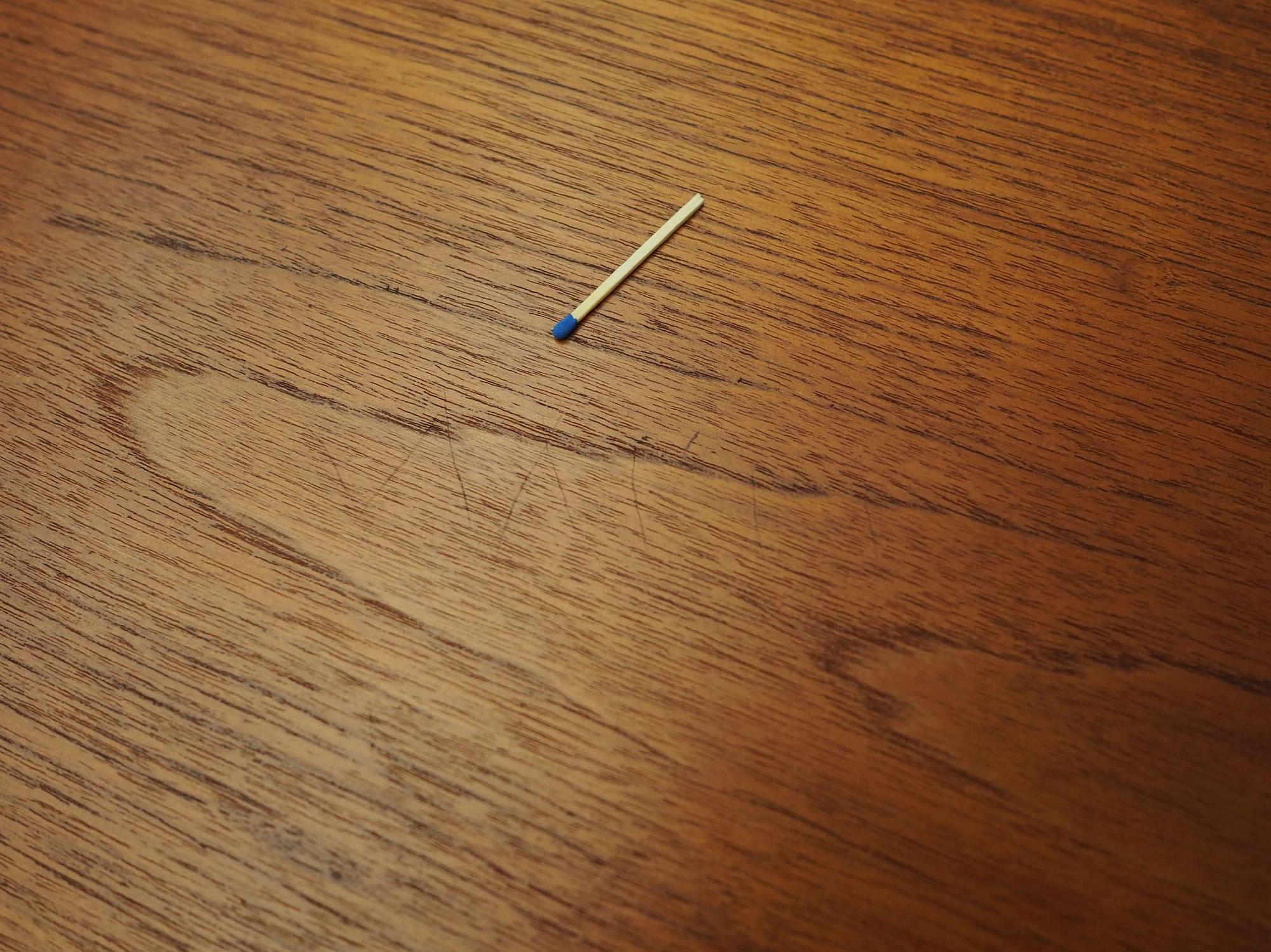 Vintage Schreibtisch Teakholz Braun 1970er Jahre 11