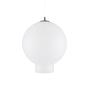 Bams Pendant Lamp Frosted Glass White Ø 25cm 5
