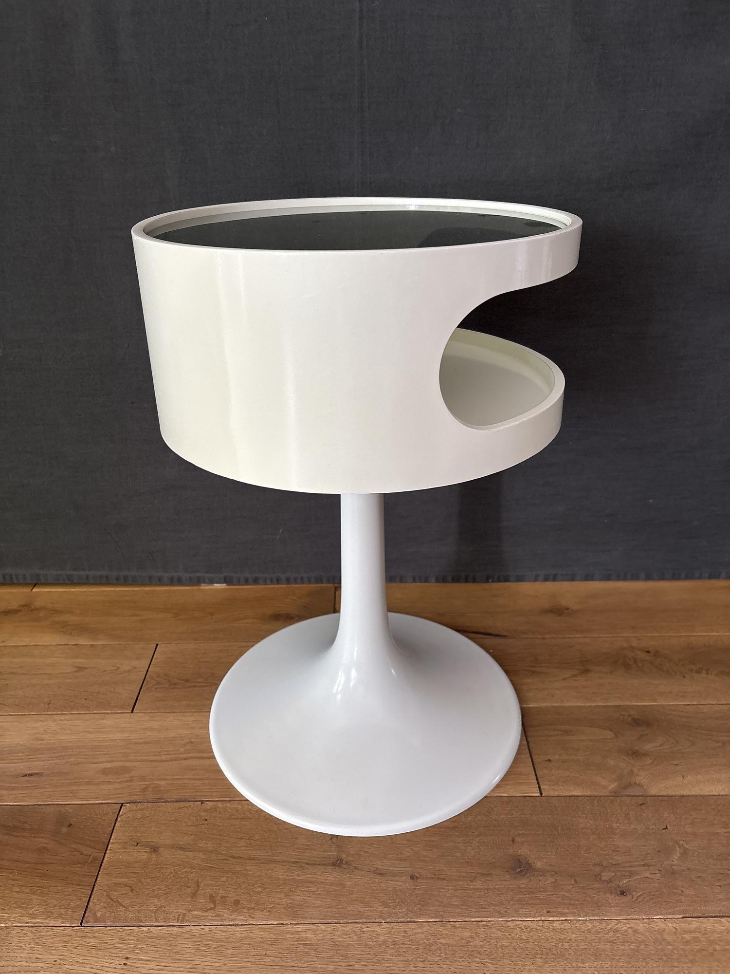 Space Age Luna Beistelltisch 33cm 2
