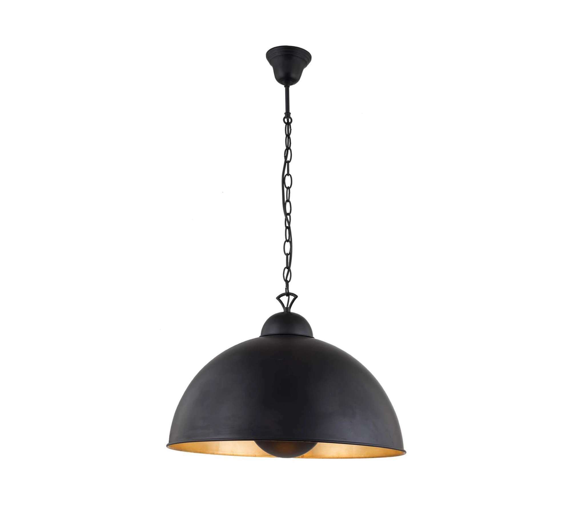 Pendant lamp 1-light metal black 0