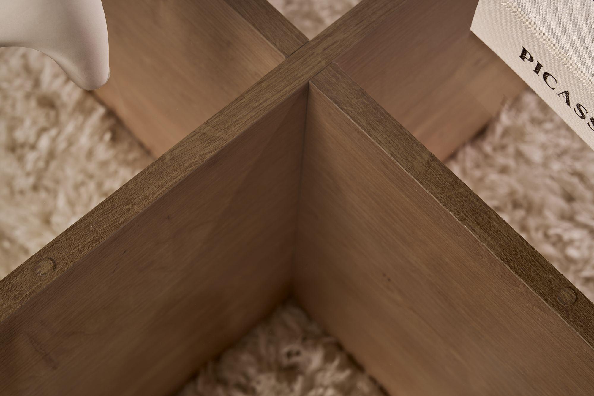 Aeris Coffee table Sapphire Oak Smoked Ø75cm 4