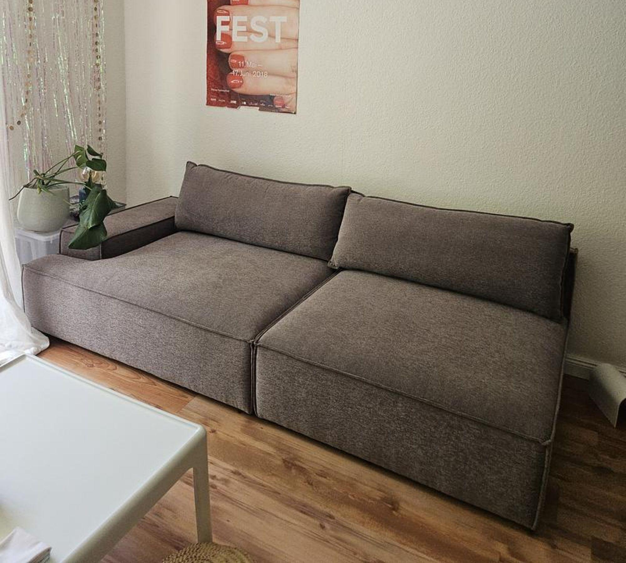 Daphne 2-Sitzer Sofa Impression Greige 0