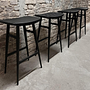 Freja Bar stool Black  3