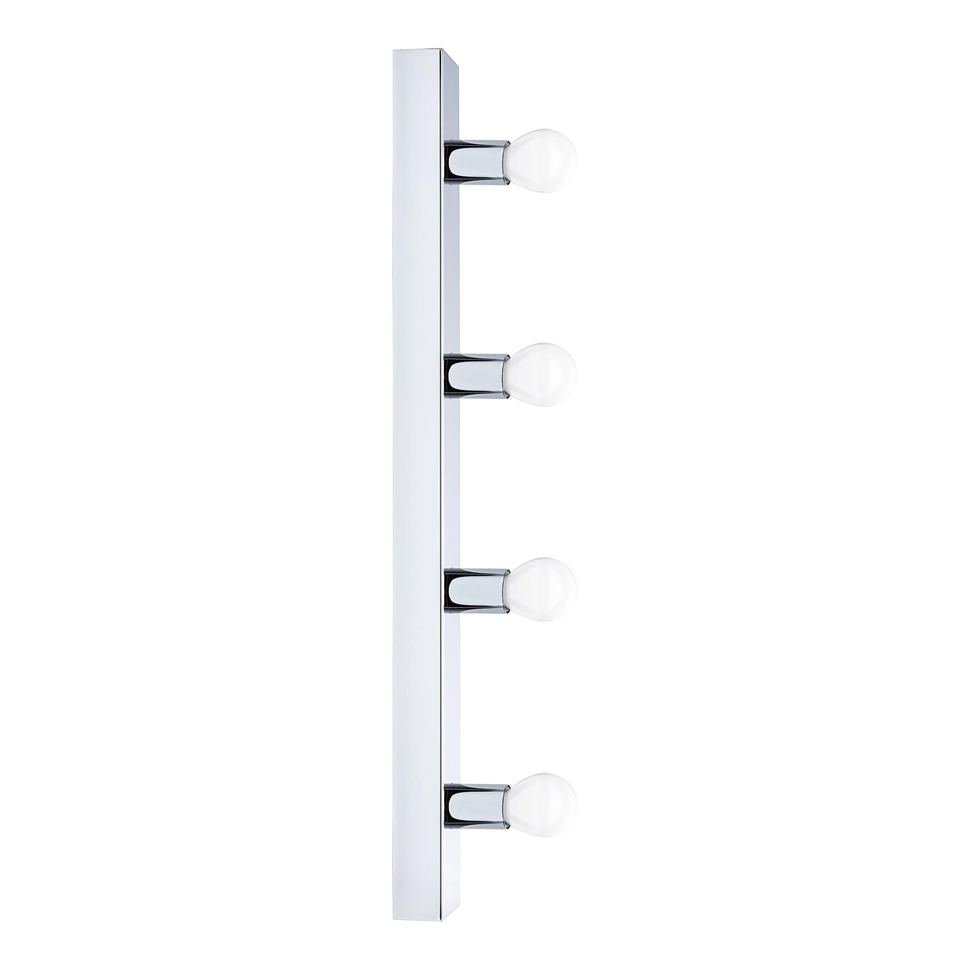 4-Light Regula II Type A Wall Lamp Aluminum Chrome 4