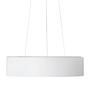 LED pendant lamp Carla Acrylic glass Stainless steel White 1