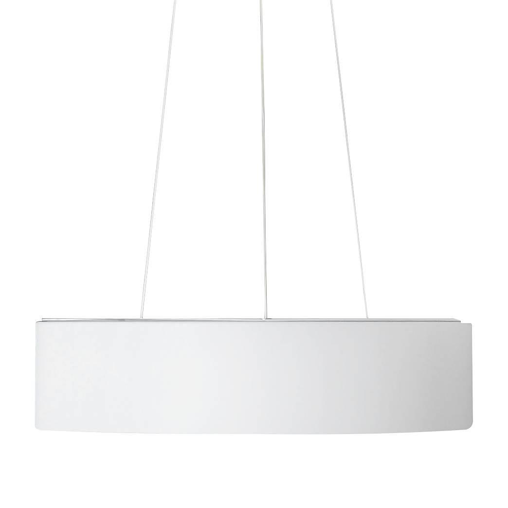 LED pendant lamp Carla Acrylic glass Stainless steel White 1