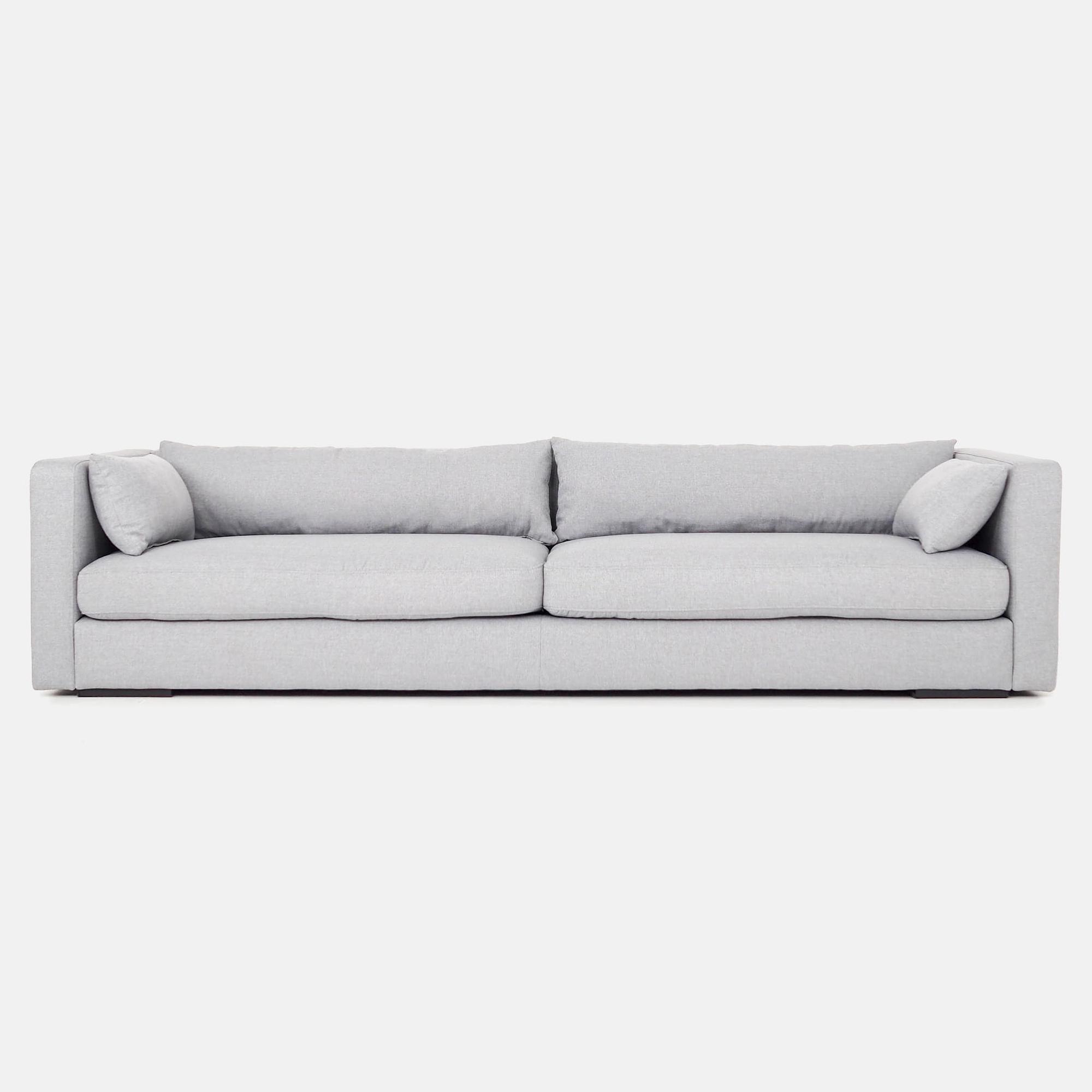 Stockholm Sofa 4-Sitzer Grau 1