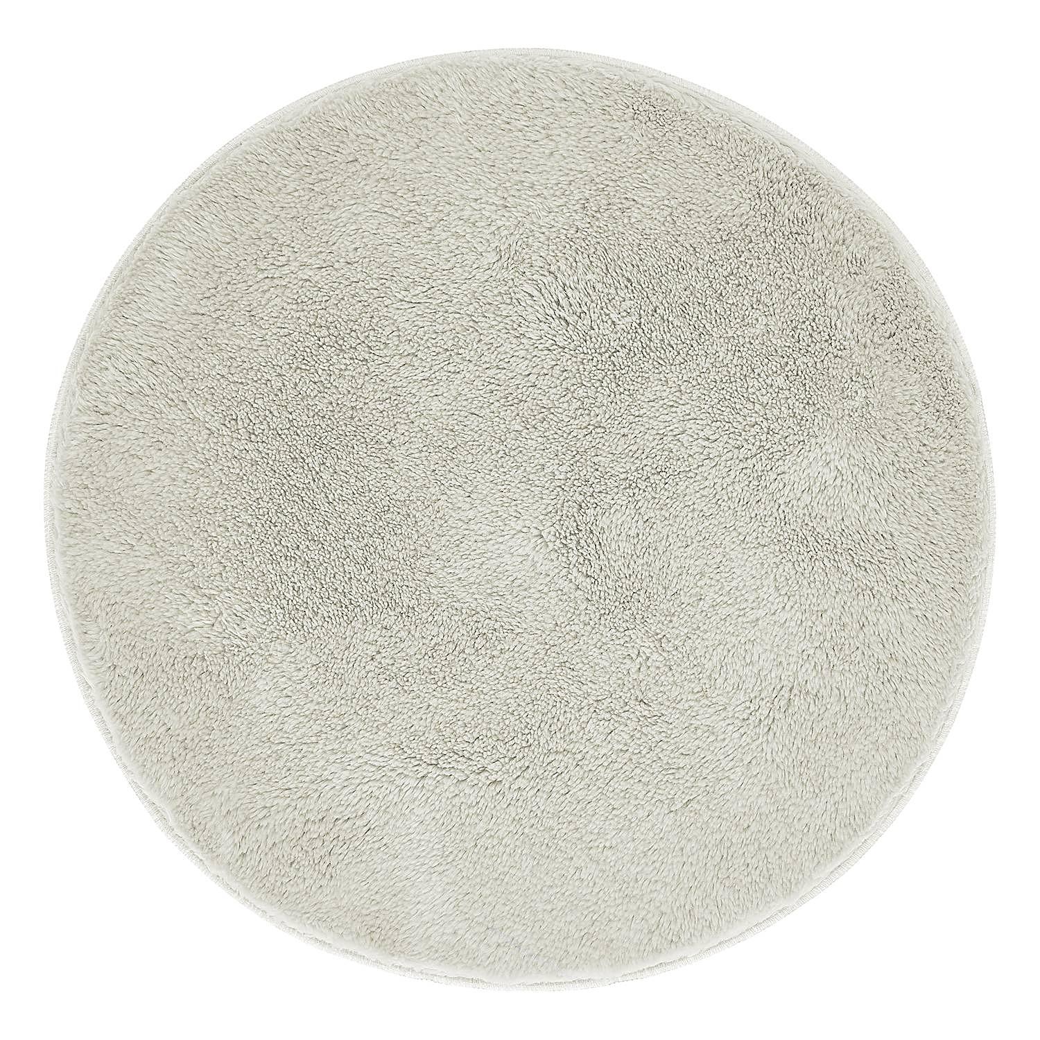 Florida Badematte Beige Ø 60cm 1