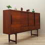 Vintage Highboard Teakholz Braun 1960er Jahre 5