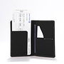 Double card holder 100% Recycled Leather Black 0