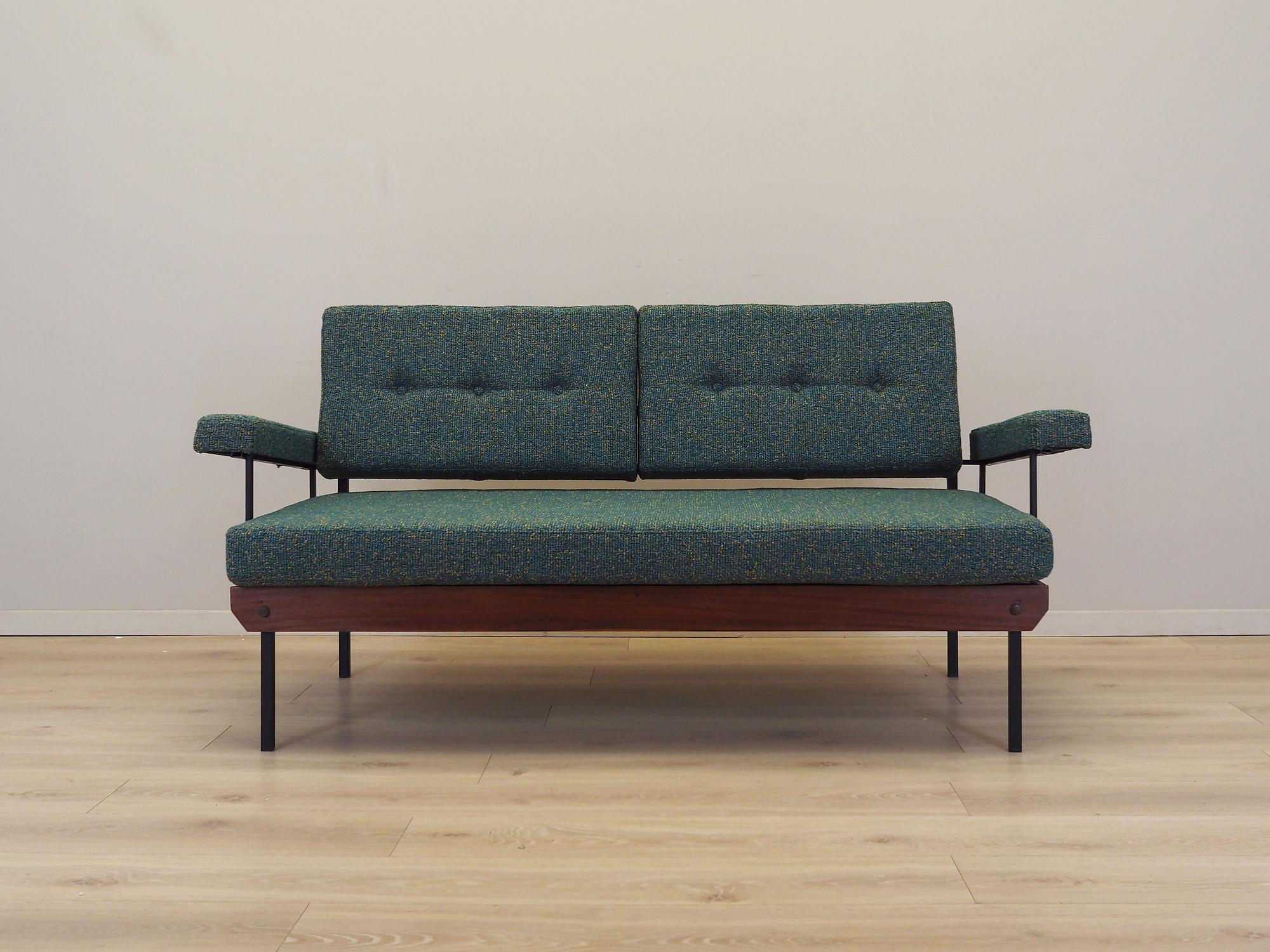 Sofa bed Green 1970s 9
