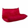 Togo Sofa 2-Sitzer Ligne Roset Rot 0