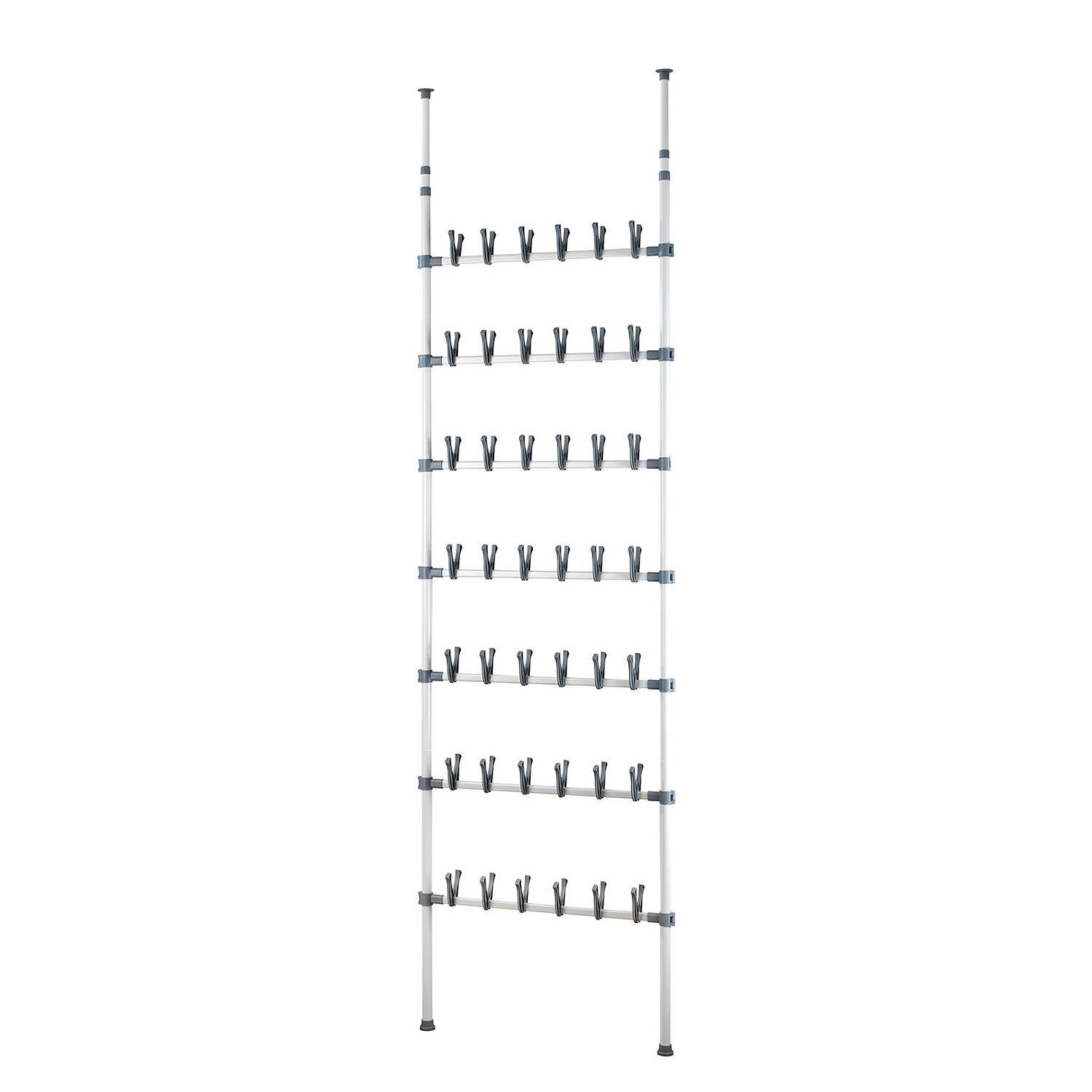 Teleskop-Schuhregal Atlas Stahl 1