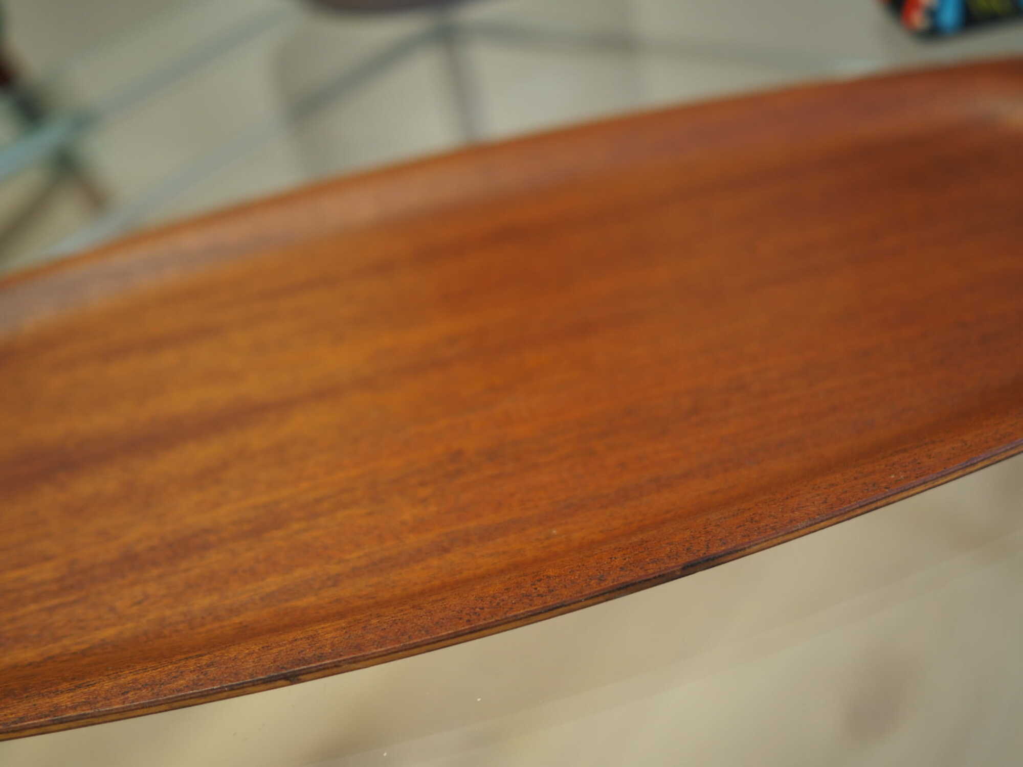 Vintage Tray Teak Wood Brown 1960s 5