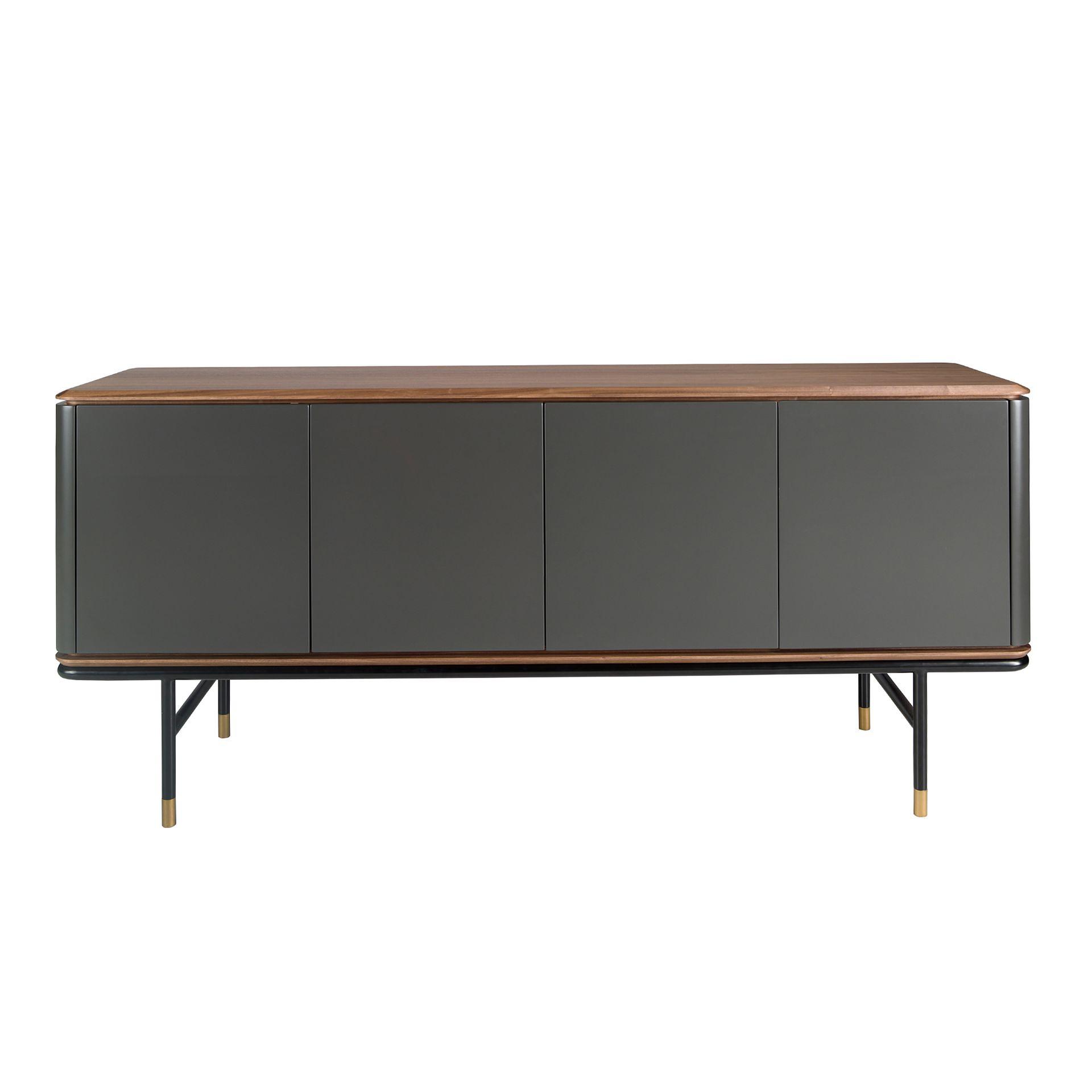 Sideboard Dunkelgrau 2
