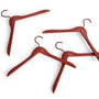 Coat Hanger Kleiderbügel 4Er Set Rot 0