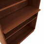 Bücherregal Holz Braun  6