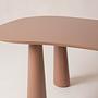 Pablo Dining Table 8-Seater Brown Amber 3