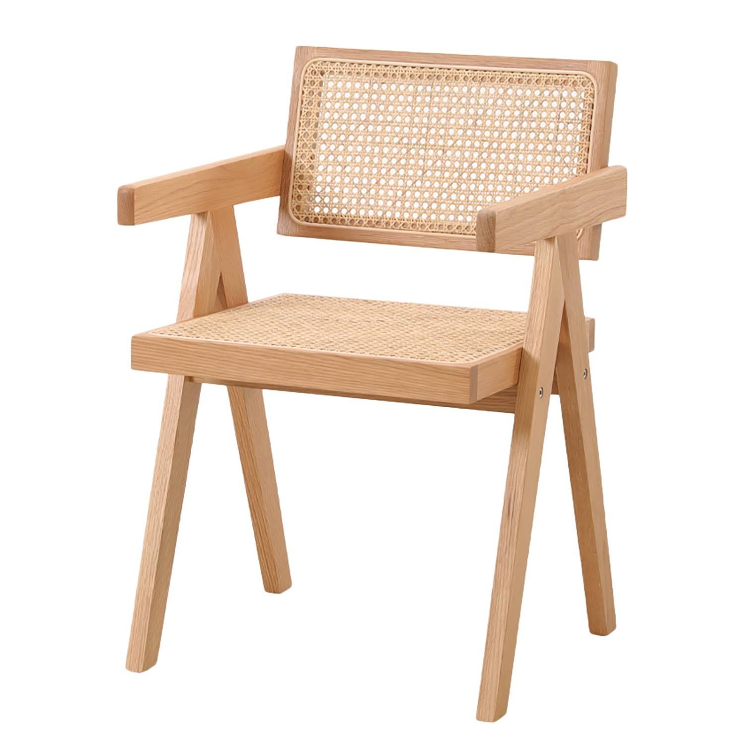 Armchair WALS with Viennese wicker Oak Solid 0