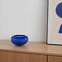 Blue cobalt bowl 1960s 1