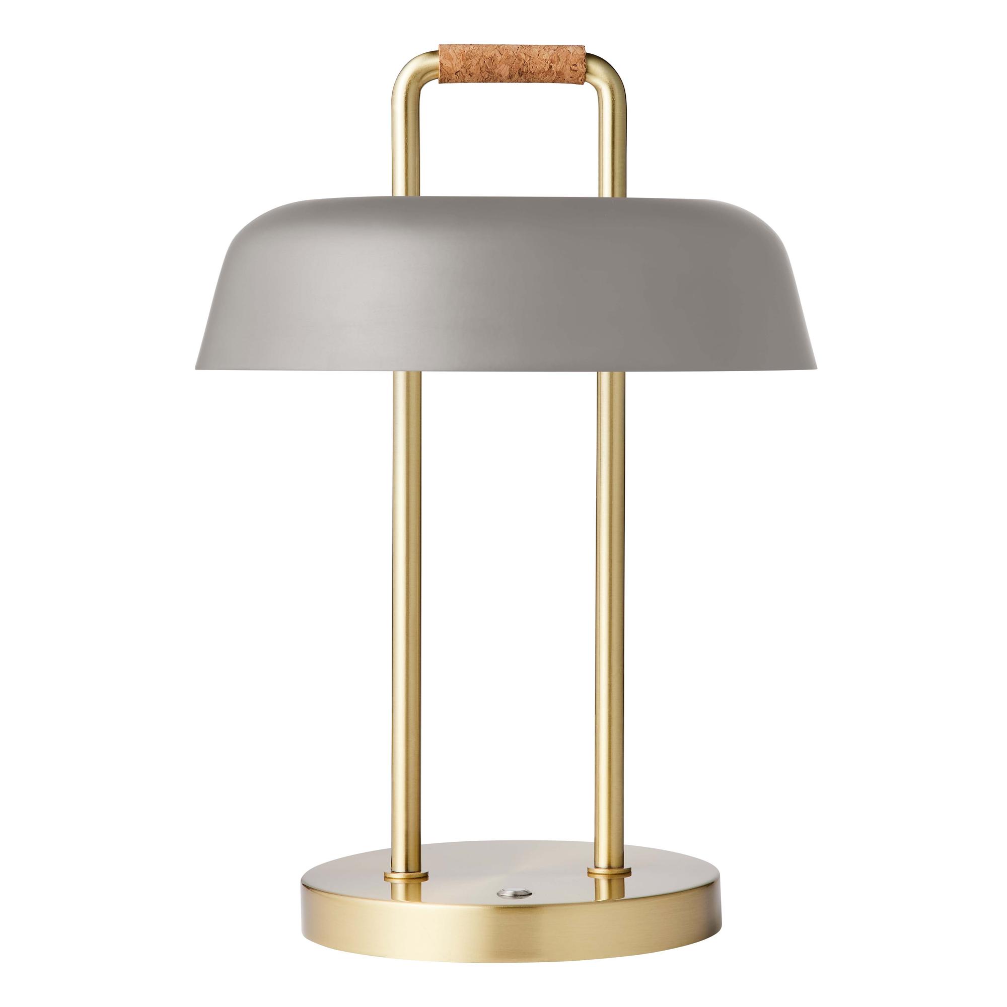 Home Light Portable with Mini-USB Connection Brass Grey 1